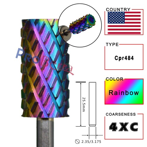 Brocas para uñas de carburo de acero de tungsteno de barril grande herramientas para arte en uñas rebabas - Imagen 55 de 63