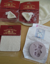 Joblot 4 x silicone teddy bear