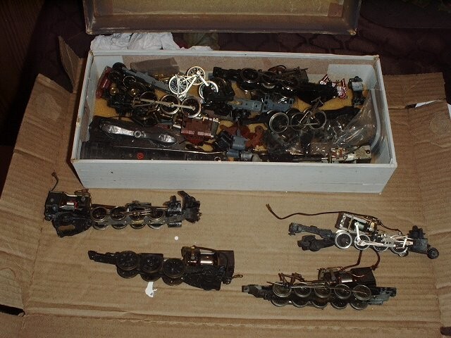 ho trains parts lot used