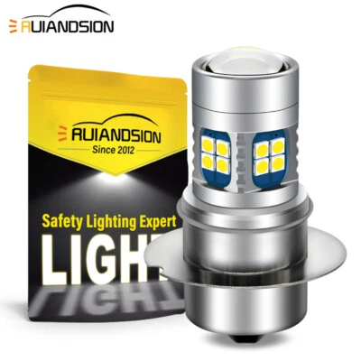 Ruiandsion P36S 3030 22 Ampoule LED Phare De Moto llb323 DRL 6-24V Blanc 6000K