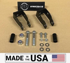 [SR] Front Shock Extender Kit FOR 2-4" Lift Jeep Wrangler 2007-2017 JK JKU