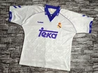 REAL MADRID 1993/1994 Vintage Retro Football Shirt Jersey Camiseta Hummel RARE