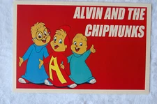 Alvin and the Chipmunks Cartoon TV Show Promo Poster 