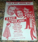 Jane Powell Sheet Music It's a Most Unusual Day - A Date with Judy Soundtrack