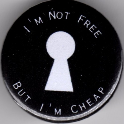 Mod Bage MOD REVIVAL Pin Button Badge 25mm - SECRET AFFAIR - I'M NOT FREE BUT I ...