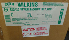Zurn Wilkins P/N 4-375L Model 375 4” Reduced Pressure Backflow Preventer