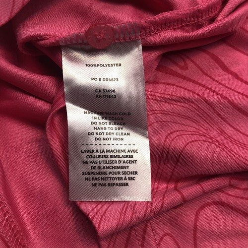 Polo de golf femme LEVELWEAR rose S/P magnifique - Photo 10/10