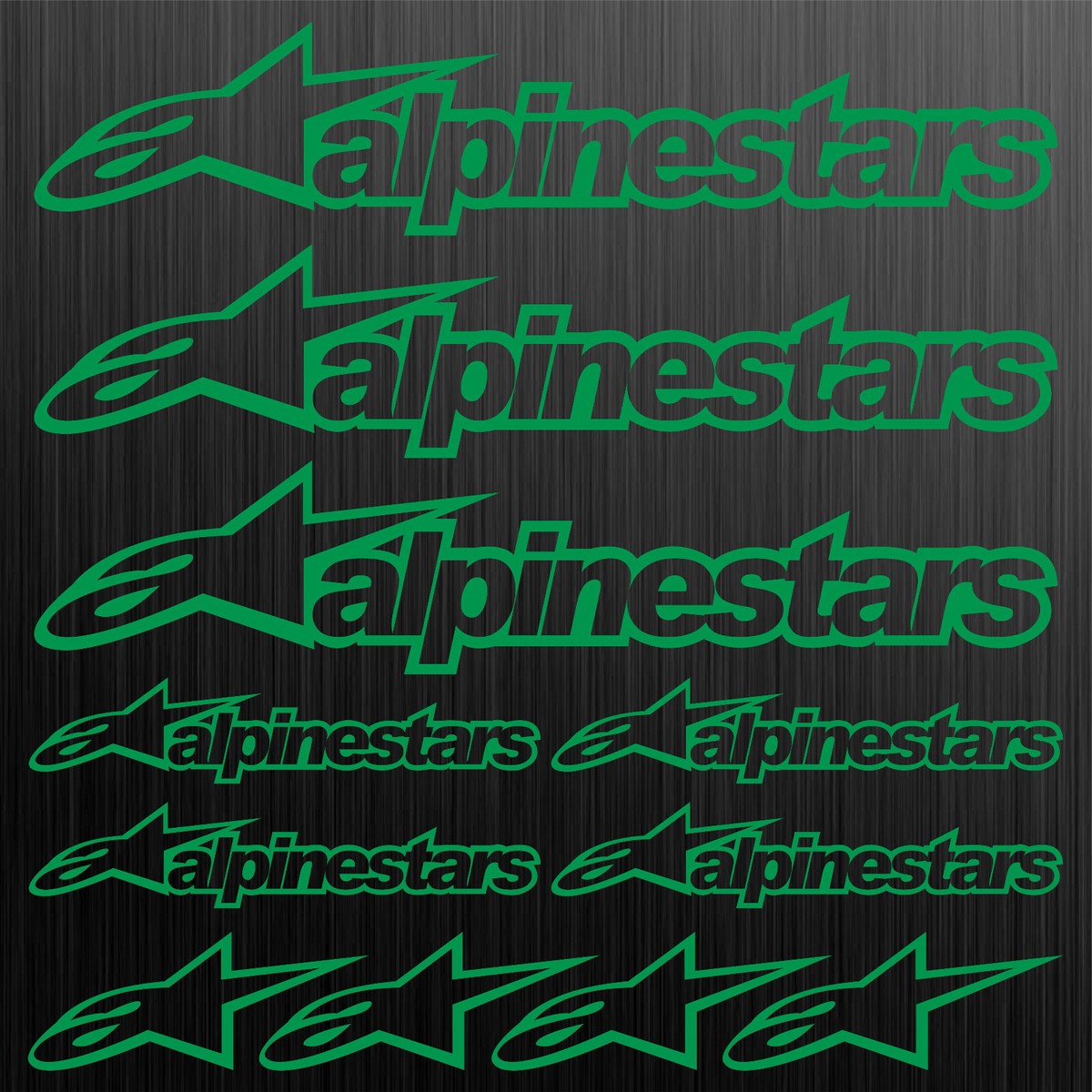 PEGATINA ALPINESTARS VINILO Sticker Autocollant Decal Adesivi Aufkleber Moto EUR 2,95 - IT - Foto 4