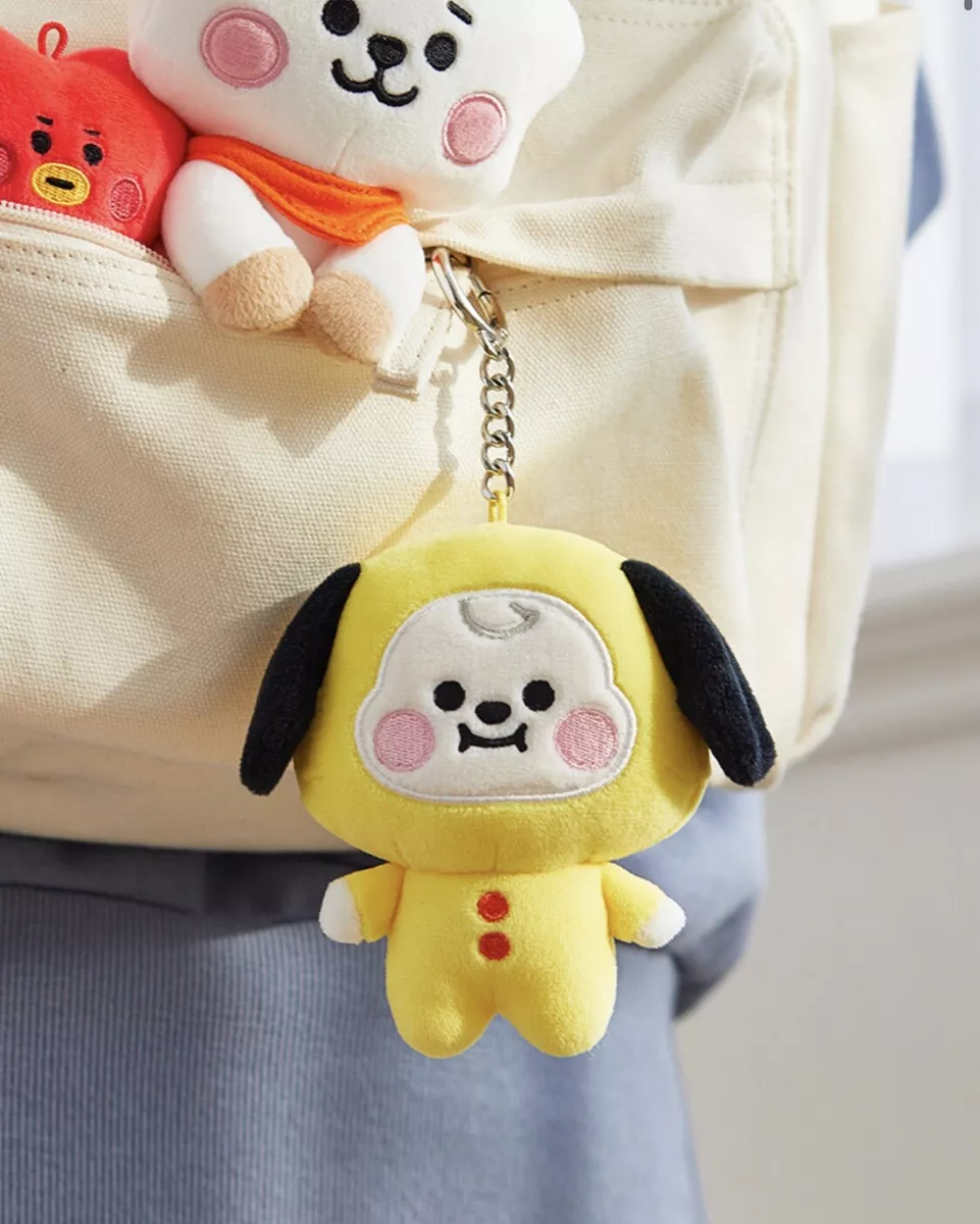 BTS BT21 CHIMMY Baby 11cm Body Bag Charm Plush Doll Keyring Key