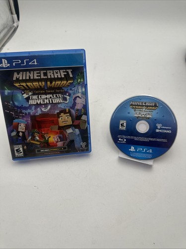 Minecraft: Story Mode - The Complete Adventure (Sony PlayStation 4, PS4, 2016)