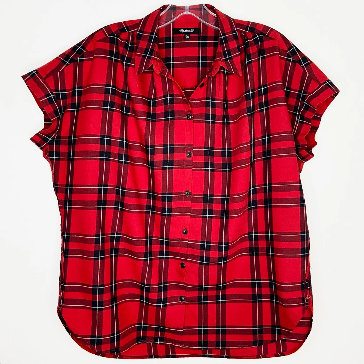 madewell central shirt black