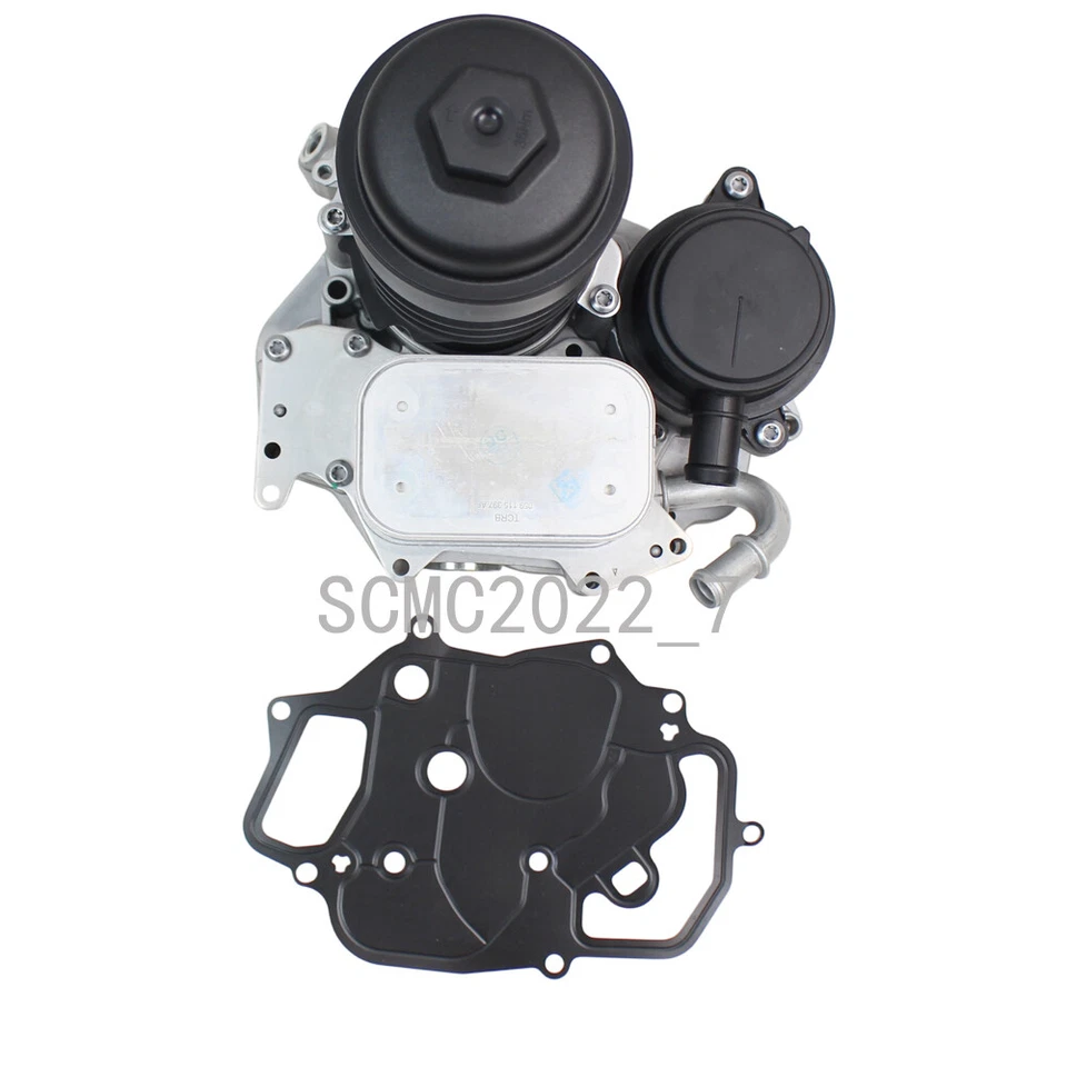 Oil Filter Housing Assembly W/Cooler For Cayenne AUDI A4 A5 A6 VW Touareg 3.0TDI - Image 4 of 4