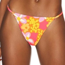   NEW w.tags REVOLVE Stone Fox Swim Lei Lei Isle Cheeky Bikini Bottom Size L.
