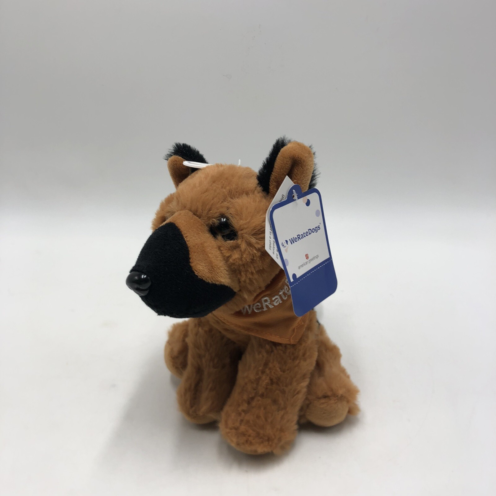 American Greetings Plush We Rate Dogs Puppy German Shepard w