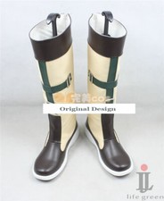 Final Fantasy Rikku Boot Party Shoes Cosplay Boots Custom-made: