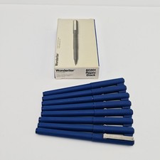 Lot 8 Vintage Faber Castell Wonderiter Pen Repro Black 60201 Made In USA