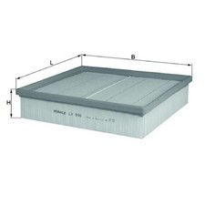 Luftfilter für Opel Omega B V94 Vectra J96 | 24382187