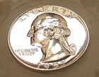 1957 Choice/Gem Proof Quarter 90%   Blazing Mirrored Surfaces #501 - 10
