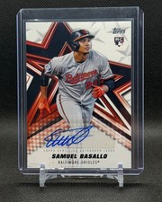 2026 Topps Series 1 - Samuel Basallo RC Baseball Stars Autograph Card - Orioles