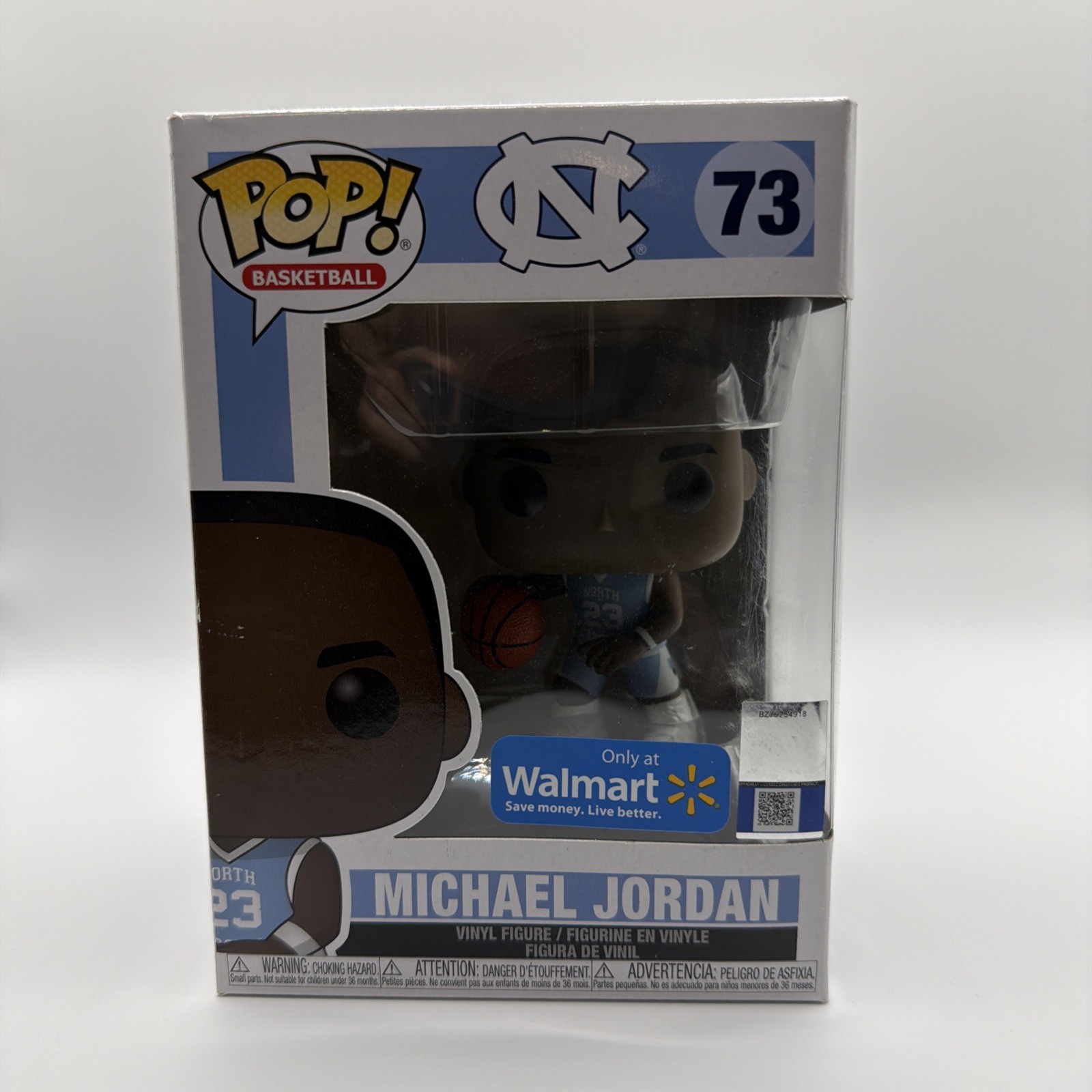 Funko Pop! Vinyl: Michael Jordan (Home UNC Jersey) - Walmart