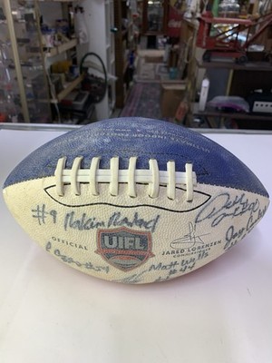 UNITED INDOOR FOOTBALL LEAGUE - Authentic USED FOOTBALL READ DESCRIPTION