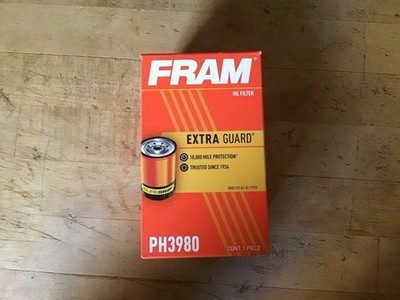 Fram PH3980 Extra Guard Oil Filter Sure Grip | eBay