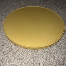 3G Vintage Rubbermaid Lazy Susan Turntable 10.5" Yellow JB1-2787 Spinning Base