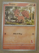 Vulpix Card My First Battle Charmander Stamped Deck Exclusive
