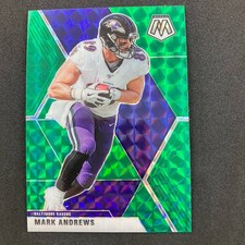 Mark Andrews 2020 Panini Mosaic Green Prizm #22 Baltimore Ravens