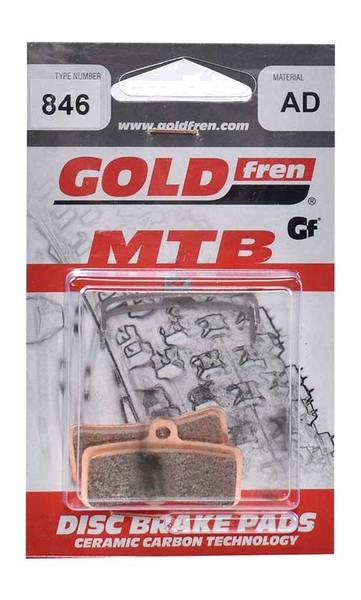 Goldfren Gesinterte ScheibenbremsbeläGe FüR FahrräDer AD- Kompatibel Mit Shimano-image