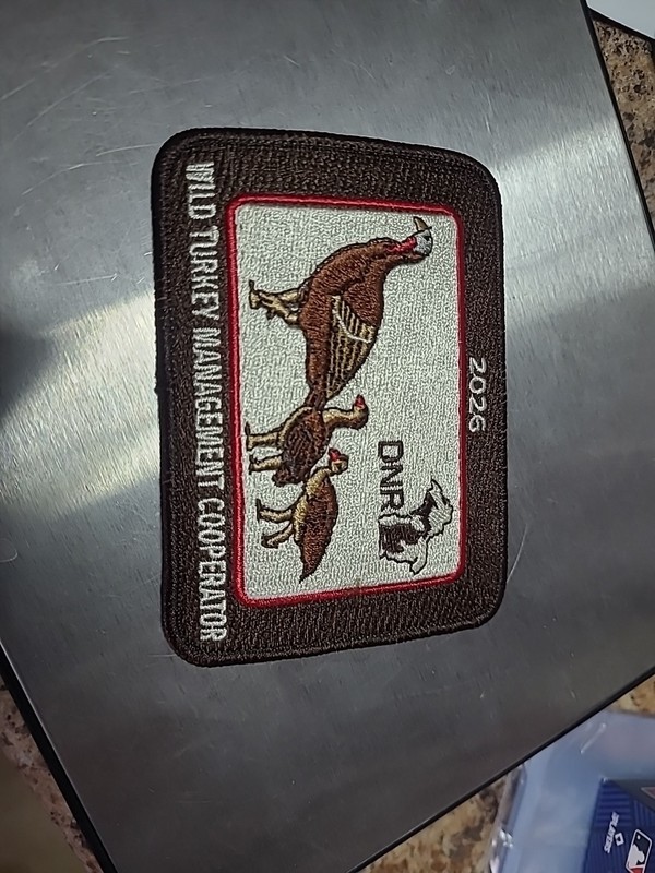 2026 Michigan Dnr Wild Turkey Patch