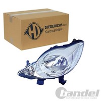 Diederichs Halogen Scheinwerfer Mit Lwr-Motor Rechts FüR Peugeot 107 | 4211080
