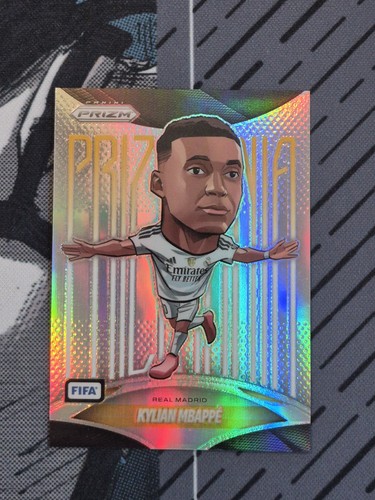 2025 Prizm FIFA Soccer #1 Kylian Mbappe Prizmania /(SSP)