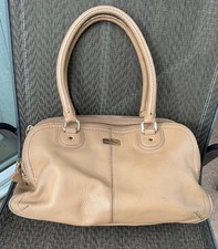 Cole Haan Sandstone Tan Leather Village Satchel Bag
