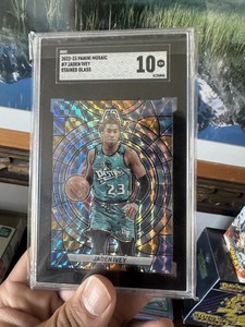 2022-23 Panini Mosaic Jaden Ivey Stained Glass SGC 10 #7 Case Hit SSP