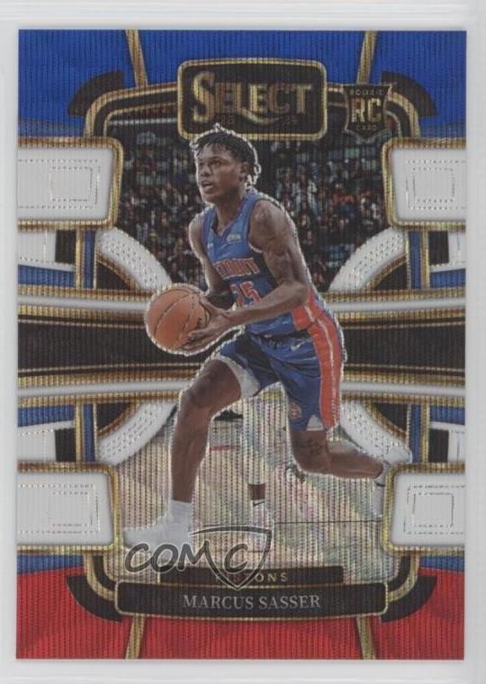 2023-24 Panini Select Concourse Tri-Color Prizm Marcus Sasser #70 0ms5