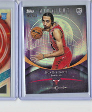 2025 Topps Midnight Noa Essengue Rookie /50 Chicago Bulls No 72
