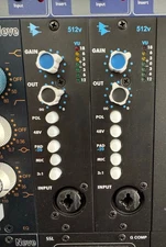 API 512v 500-Series Discrete Mic-Line Pre AMP PRO AUDIO CARD!!