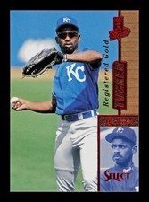 1997 Select #95 Michael Tucker Registered Gold Kansas City Royals