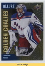 2023-24 Upper Deck Allure Golden Goalies Jonathan Quick #GG-1 READ 1a8q
