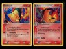 Cyndaquil 54/115 Quilava 45/115 EX Unseen Forces Reverse Vintage Pokemon Card