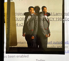 Original Muhammad Ali Larry Holmes COLOR TRANSPARENCY 1980 Don King 2 1/4 x2 1/4 — photo 1