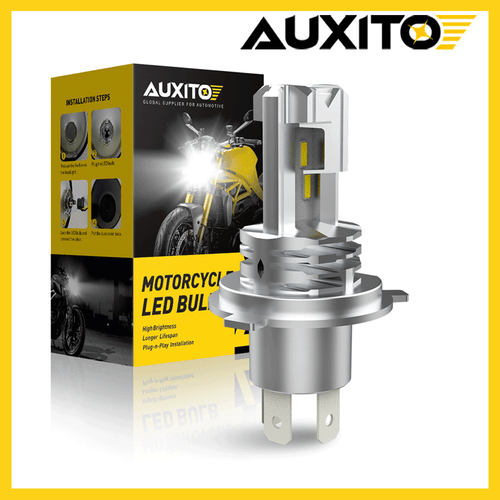 AUXITO H4 9003 HB2 LED Bulb Hi/Lo Beam White Motorcycle Headlight White 2~10X - Picture 12 of 23