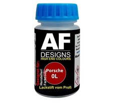Lackstift für Porsche 0L Karminrot schnelltrocknend Tupflack Autolack
