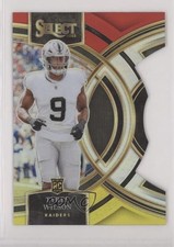 2023 Panini Select Premier Level Red & Yellow Prizm Die-Cut Tyree Wilson 0nr3