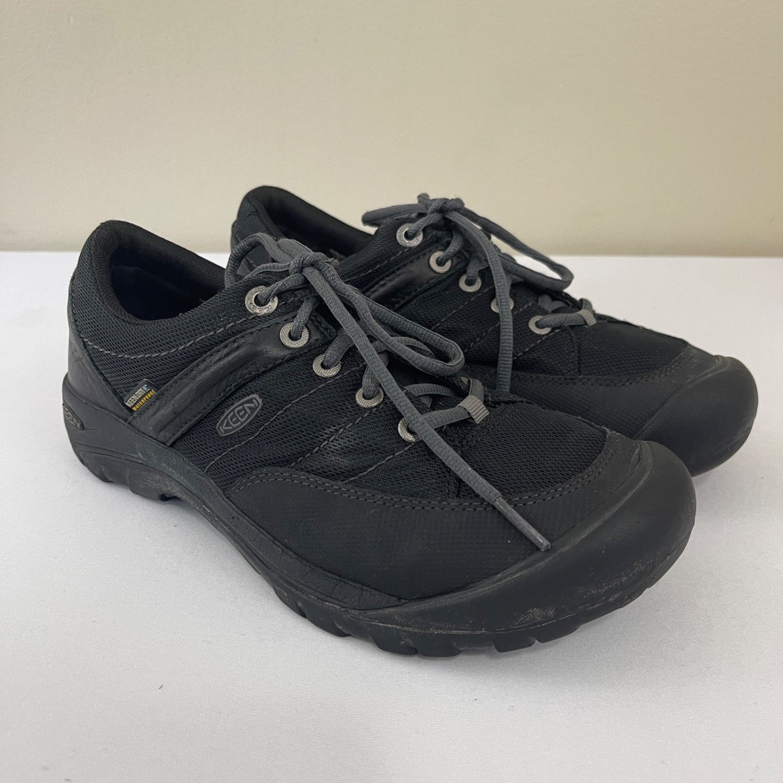 Scarpe sneakers KEEN Presidio donna 8 5 nere comode outdoor atletiche escursionismo