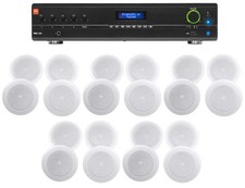 JBL VMA160 60 Watt Amplifier 20 8" JBL Speakers For Restaurant/Bar/Cafe
