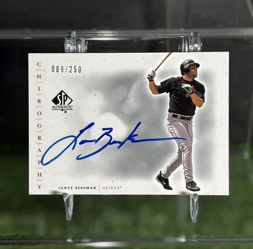 Lance Berkman #SP-LB 2001 SP Authentic Chirography card