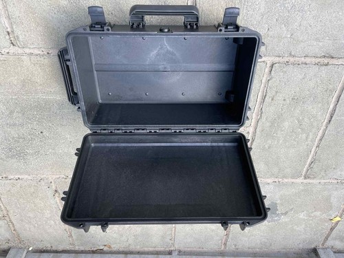 Max Case 520TR black plastic wheels retractable handle waterproof equipment case - Picture 6 of 7