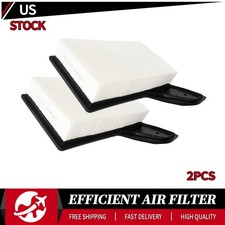 2Pcs Engine Air Filter Set for Ford Mustang 2015 2016 2017 - 2022 2.3L 3.7L 5.0L